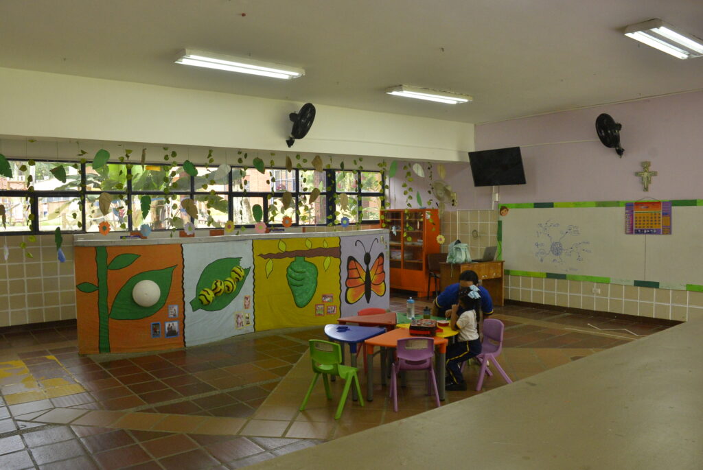 Áreas deportivas y recreativas en el Colegio Franciscano Pío XII